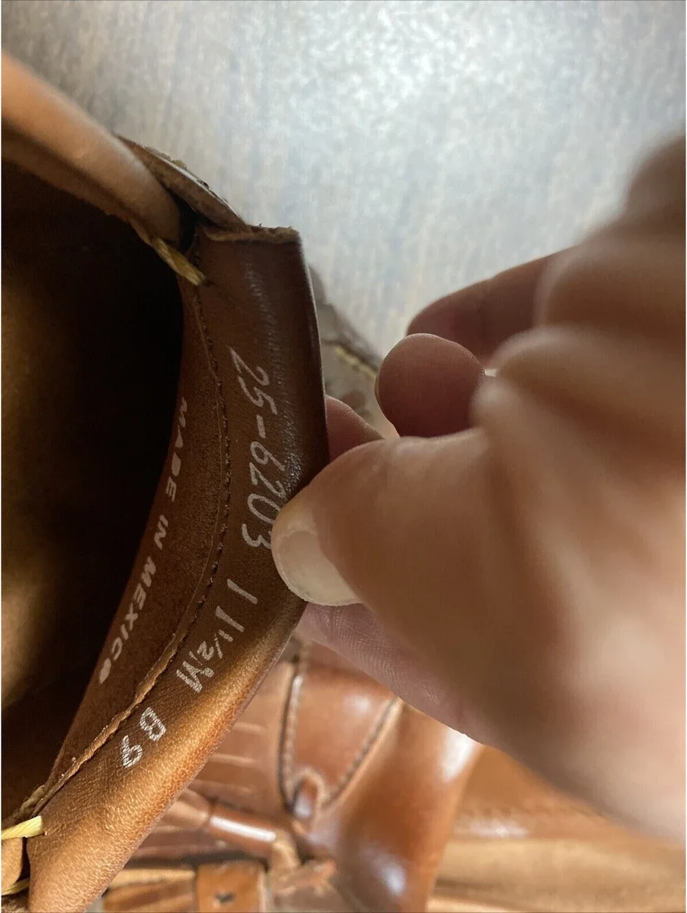Men’s Johnston & Murphy Kaplan Saddle Tan 25-6203 Size 11.5M
